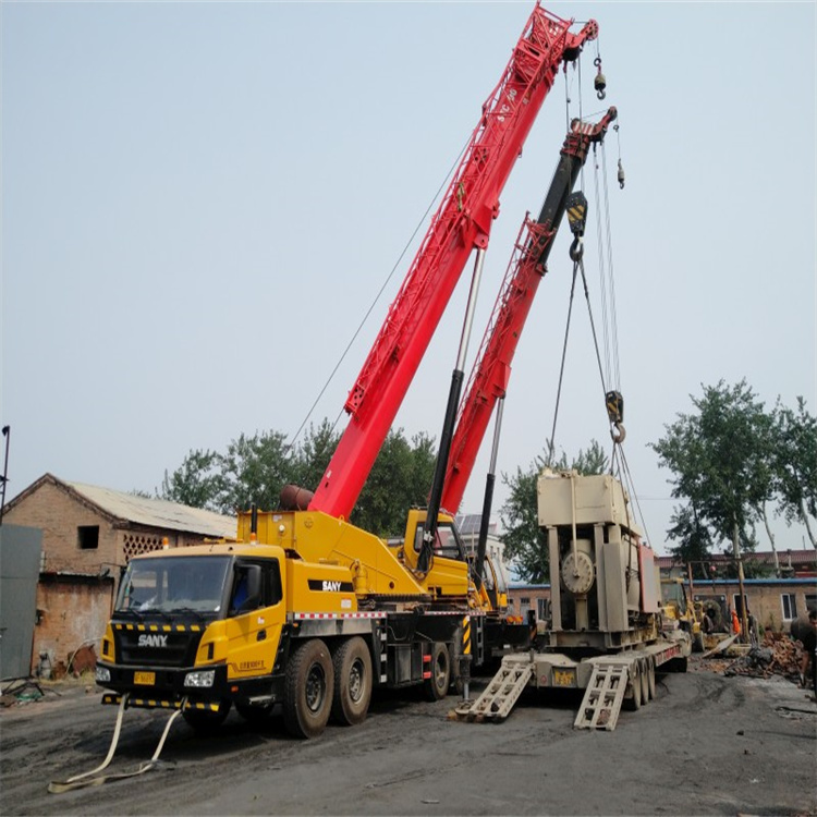 色达附近大吊车出租|工地吊装设备租赁